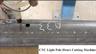 دستگاه برش درب های قطب اتوماتیک، دستگاه برش درب قطب نور CNC